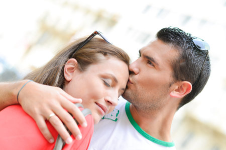 Couple in the city