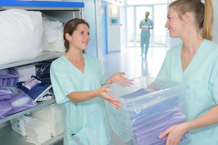 time to change the sheetsの写真素材