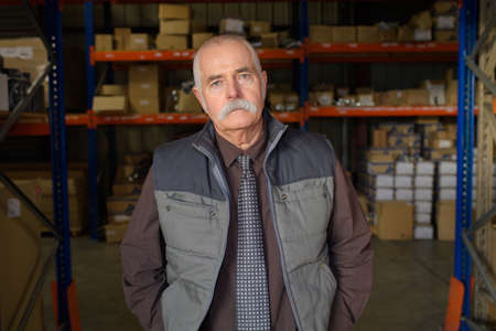 the cheerless employeeの写真素材