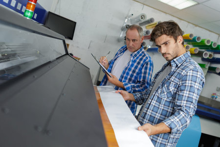 newspaper production and printing process