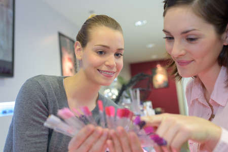 the nail designsの写真素材