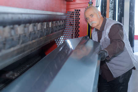 plant on production of aviation enginesの写真素材