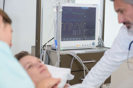 the life and death situationの写真素材