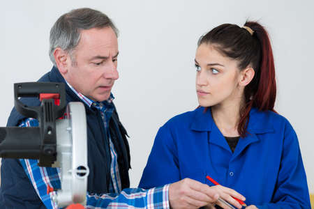 the cutting lessonの写真素材