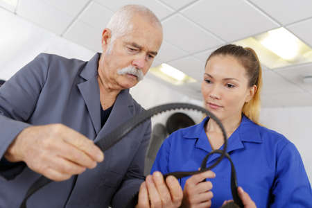 engineers mechanics measured of the deviceの写真素材