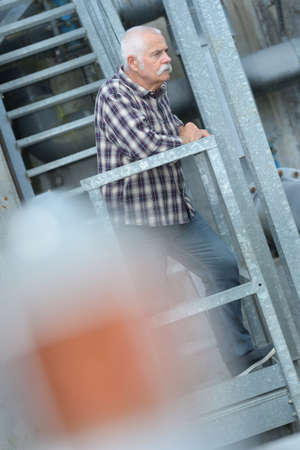 having deep thoughtsの写真素材