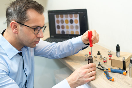 fixing a vapor e-cigarette