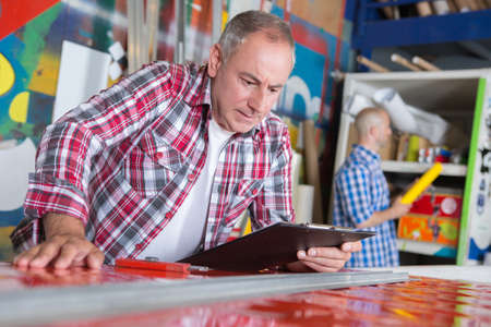 advertisement agency workersの写真素材