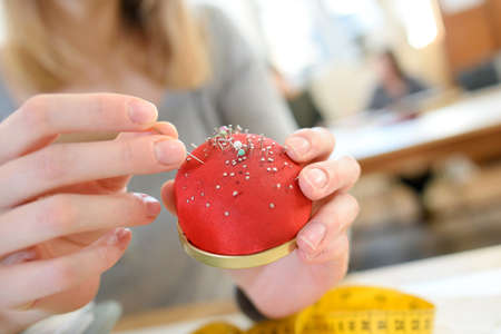 sewing neddlesの写真素材