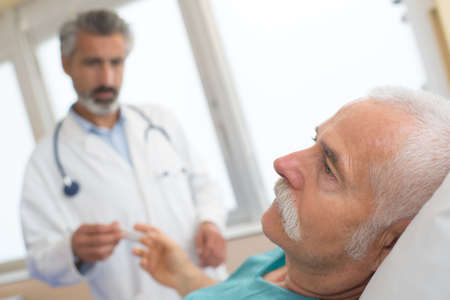 doctor and patientの写真素材