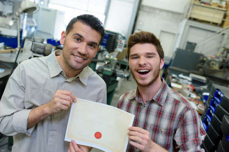 presentation of the diploma certificateの写真素材