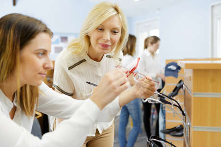 optician trainingの写真素材