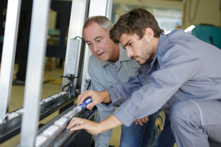 metal framing manufacturing for the glass