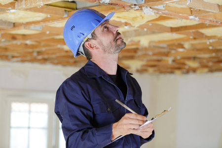 the installation process is false ceiling