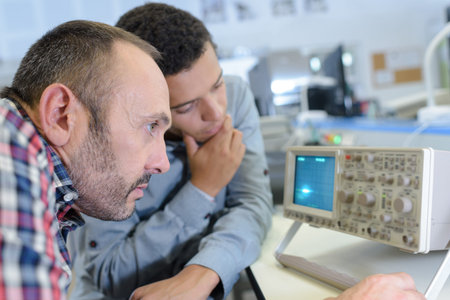 maintenance engineer programing in industry