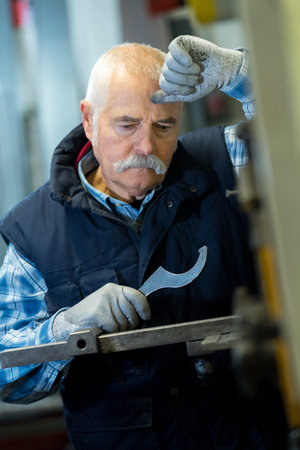problematic ironwork worker