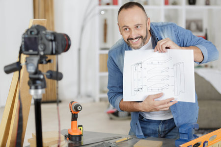 video tutorial creation filming backstage concept