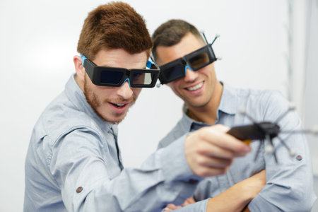 3d virtual engineers testing a product