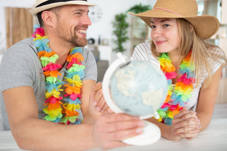 a couple preparing for travel