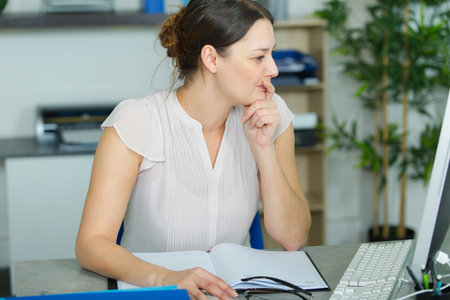 businesswoman in the office