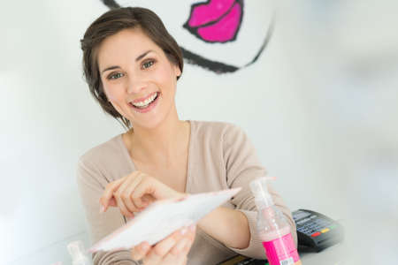female grooming specialistの写真素材