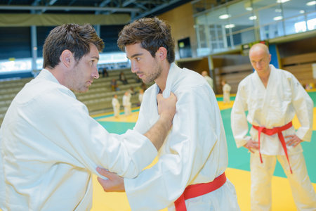 portrait of a judo teacher
