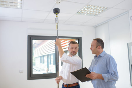 testing a new fire detector