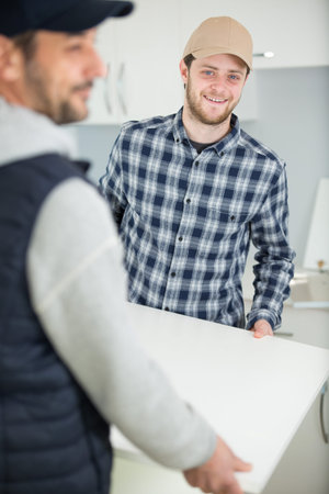 carpenters work in a studio