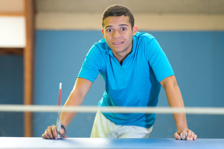 young sportsman tennis playerの写真素材