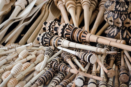 Traditional handicraft in Oaxaca, Mexicoの写真素材