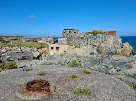 Fort Doyle, Guernsey Channel Islandsの写真素材