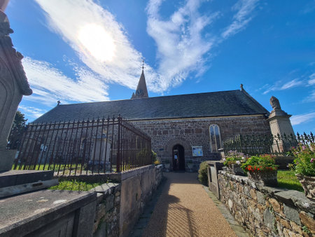 Forest Church, Guernsey Channel Islandsの写真素材