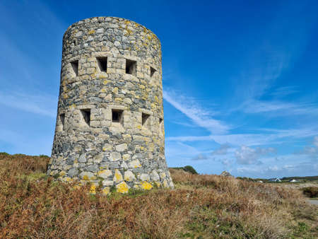 Guernsey Channel Islands, Chouet Loophole Tower no 10のeditorial素材
