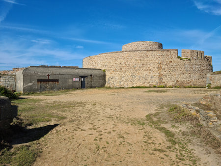 Fort Hommet, Guernsey Channel Islandsのeditorial素材