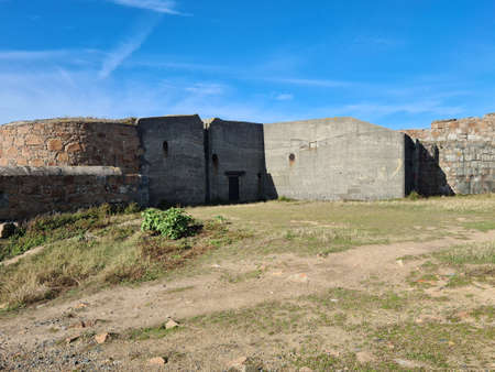Fort Hommet, Guernsey Channel Islandsのeditorial素材