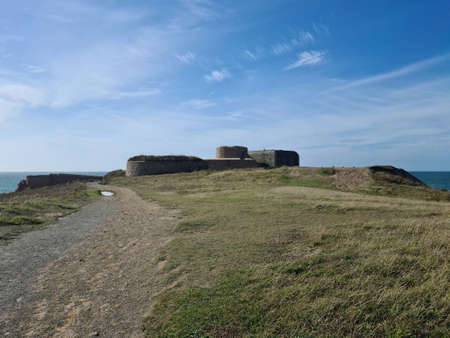 Fort Hommet, Guernsey Channel Islandsのeditorial素材