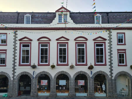 Market Square, Guernsey Channel Islandsのeditorial素材