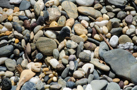 Pebble textureの写真素材
