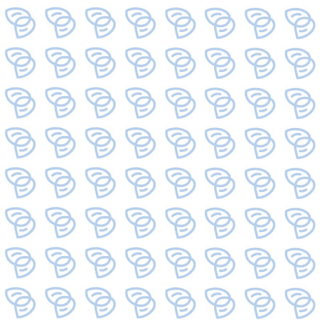 Abstract seamless pattern. Abstract blue design elements on white background.