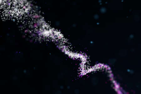 Abstract shiny particle galaxy backgroundの写真素材