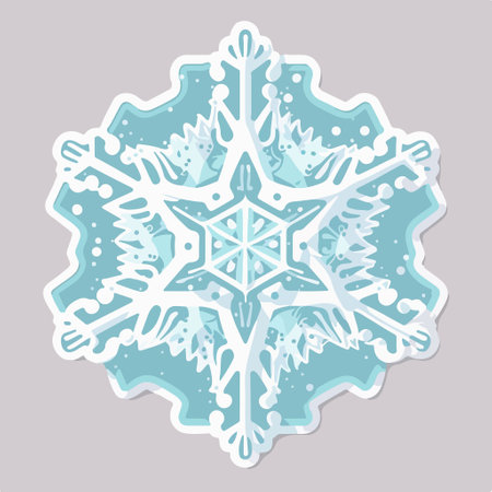 Snowflake vector icon. Snowflake vector icon. Snowflake vector iconのイラスト素材