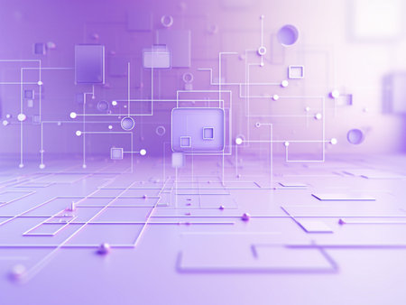 circuit board, technology background. 3d rendering toned image
