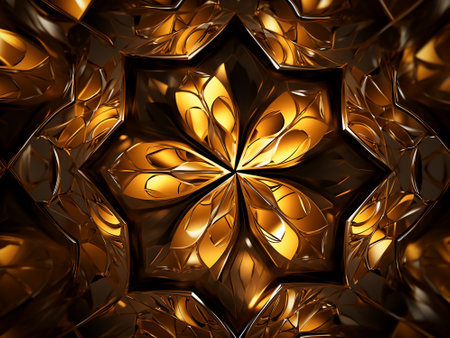 3d illustration of abstract geometric composition,digital artwork for creative graphic designの写真素材