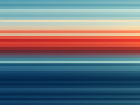 abstract background with stripes in orange, blue, red and yellow colors