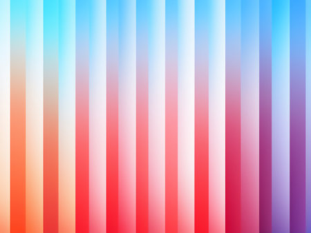 Abstract background with vertical stripes. Vector illustration. Colorful gradient.の写真素材