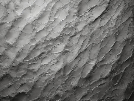 abstract black and white background texture of crumpled paper.