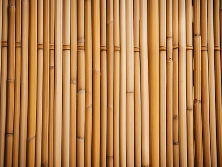Bamboo wall texture or background. Bamboo wall texture or backgroundの写真素材
