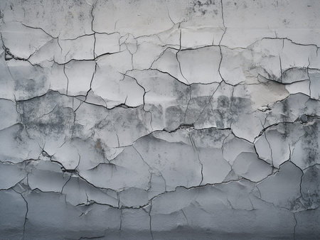 Cracked concrete wall background. Grunge stucco texture