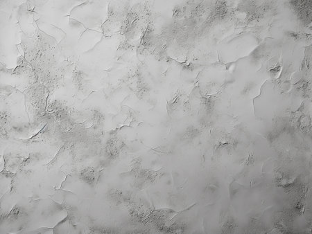 White grunge wall texture. Abstract background for design with copy space.の写真素材