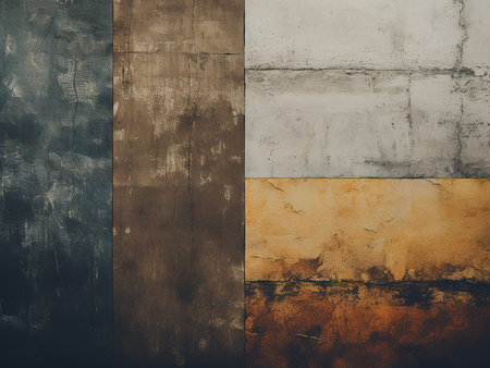 grunge wall, highly detailed textured background abstract - vintage filter